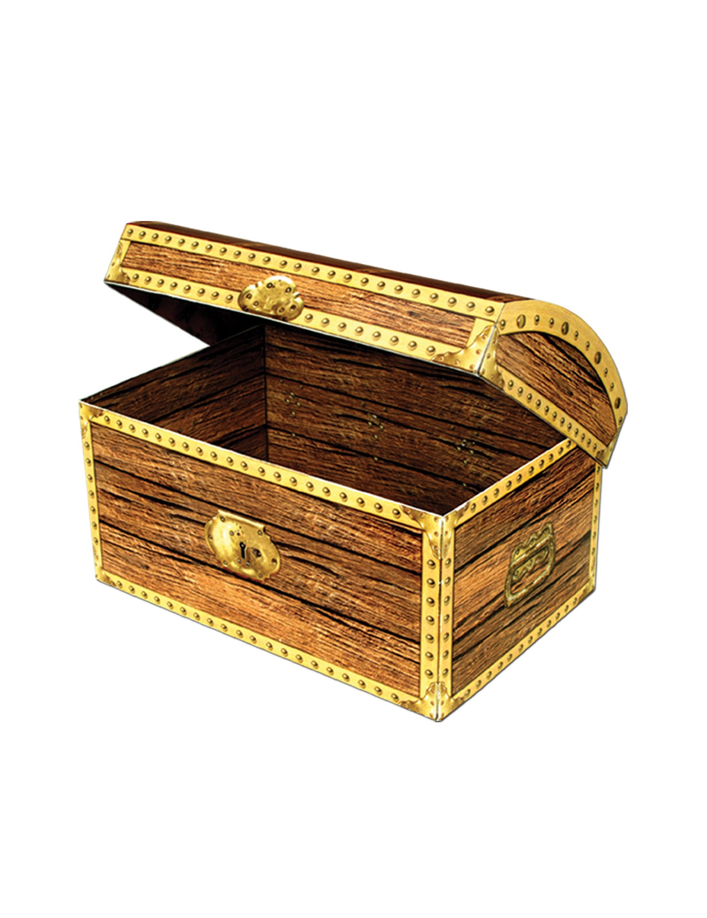Piraten schatkist van karton 20 x 14 cm
