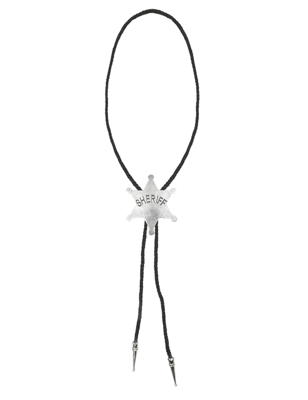 Vue de face du collier shérif