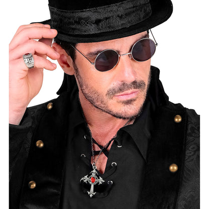 Collier vampire gothique adulte Halloween