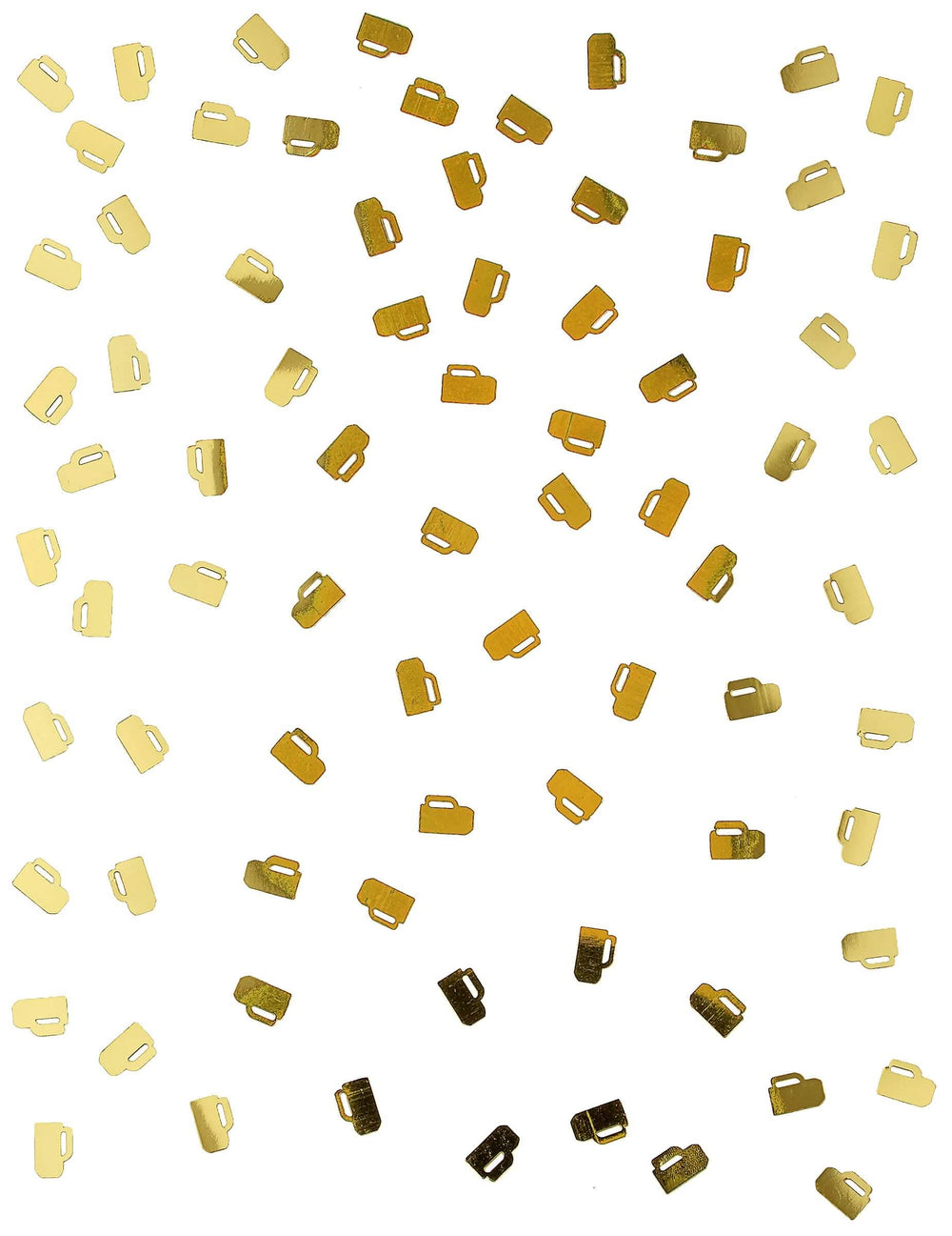 Details van het confetti bierpul