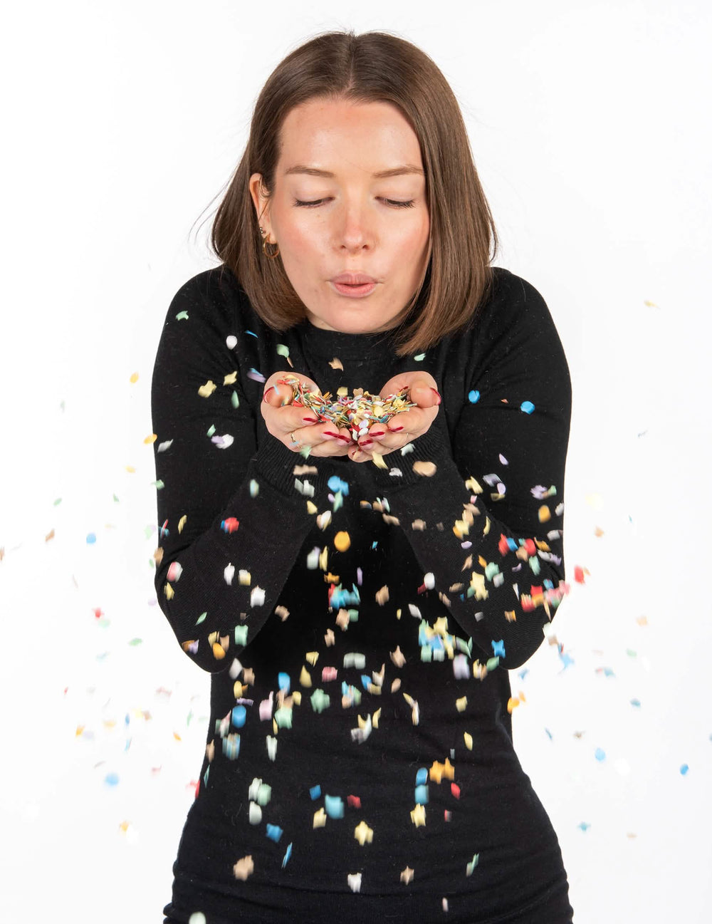 Mise en situation du Confettis de Carnaval luxe