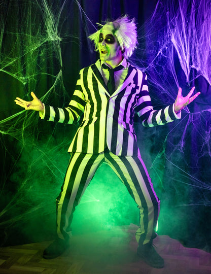 Beetlejuice™ kostuum voor heren Suitmeister