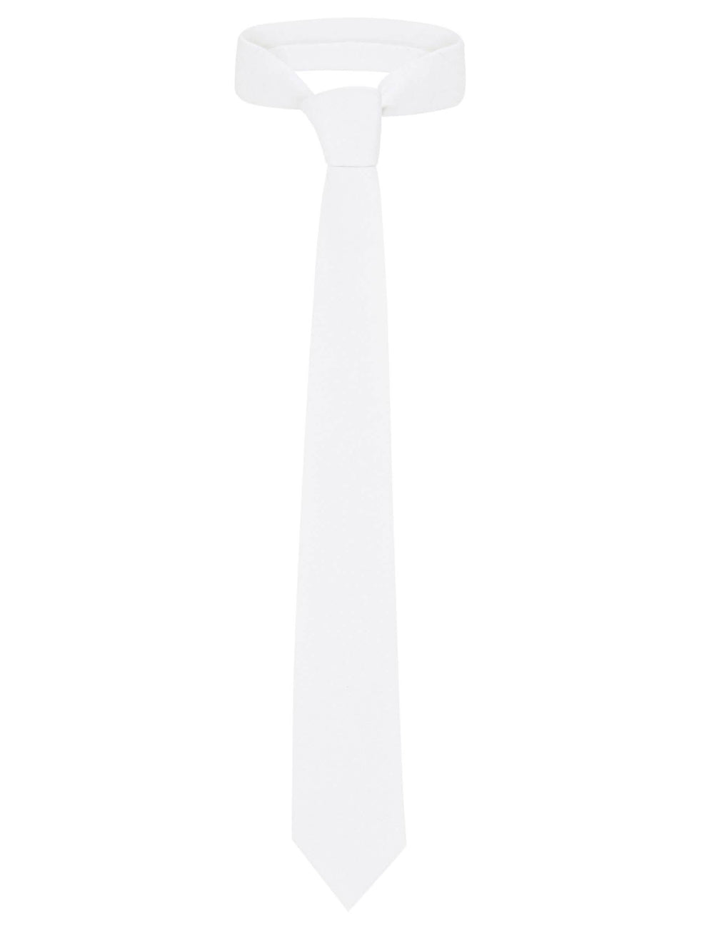 Cravate blanche du Costume Mr. Blanc Opposuits