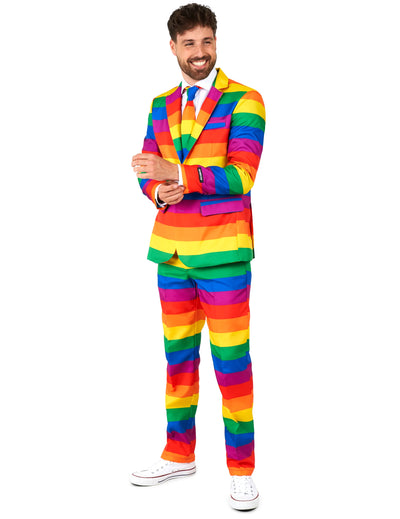 Suitmeister™ Mr. Rainbow kostuum voor mannen