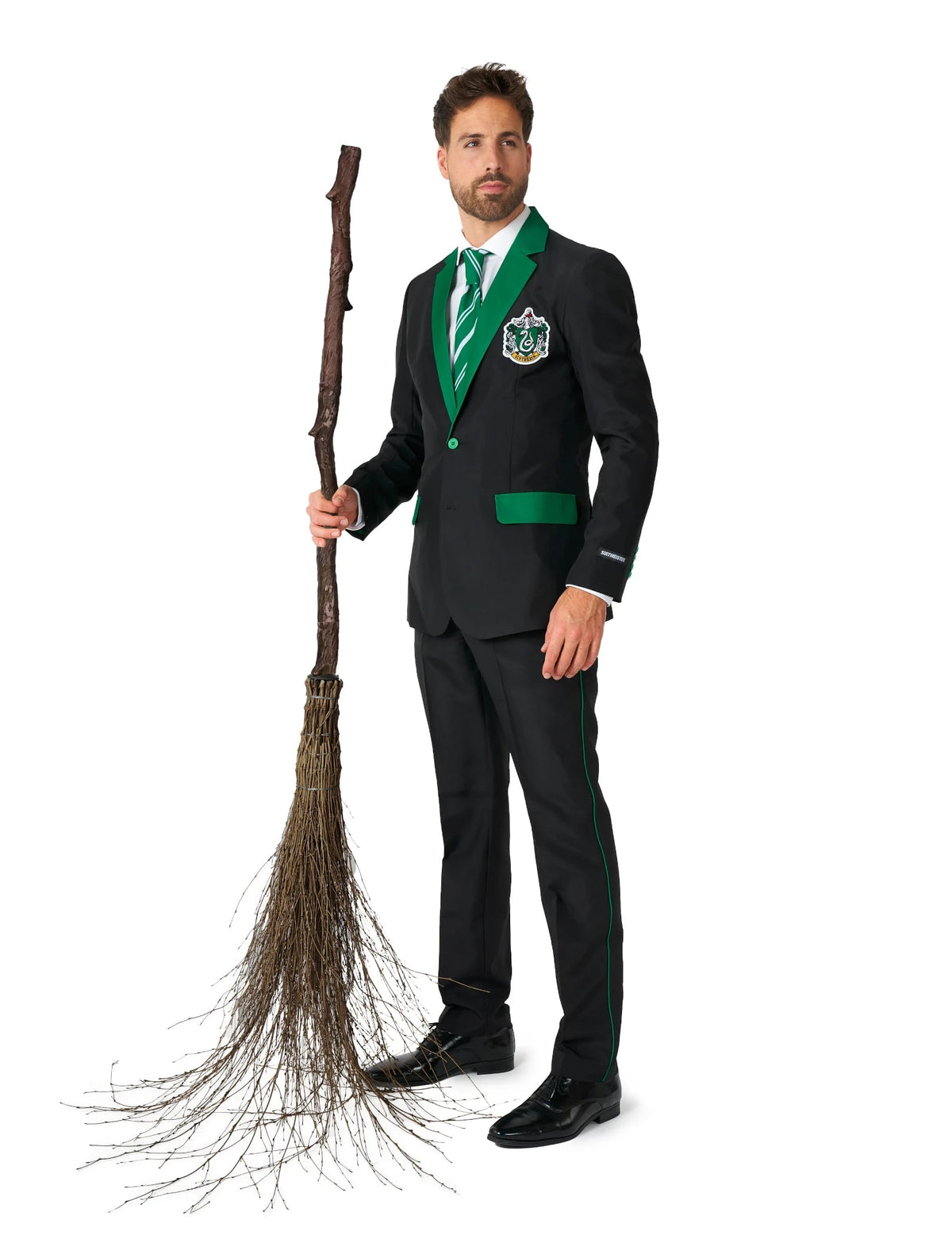 Mr. Slytherin Suitmeister™ kostuum voor volwassenen