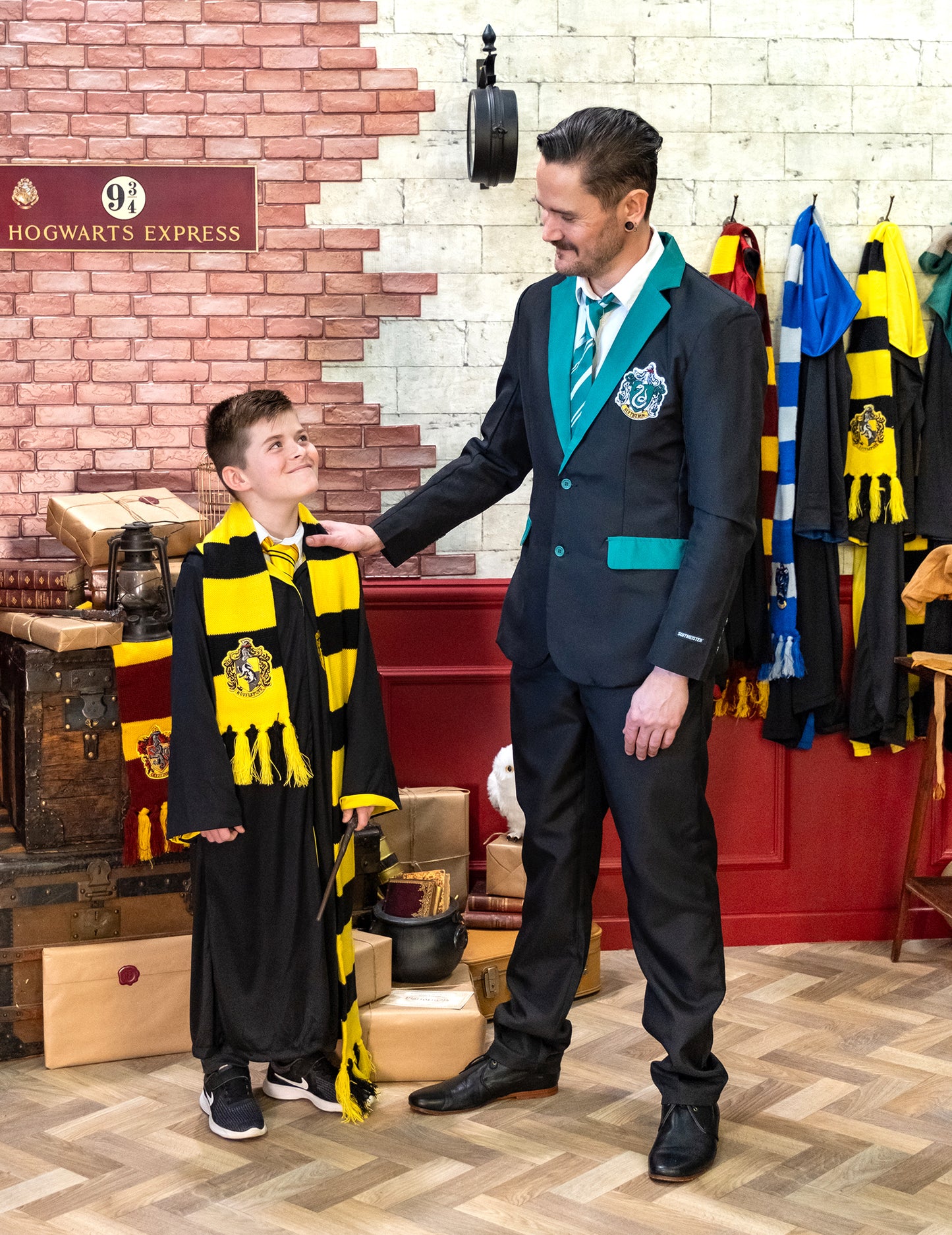 Mr. Slytherin Suitmeister™ kostuum voor volwassenen