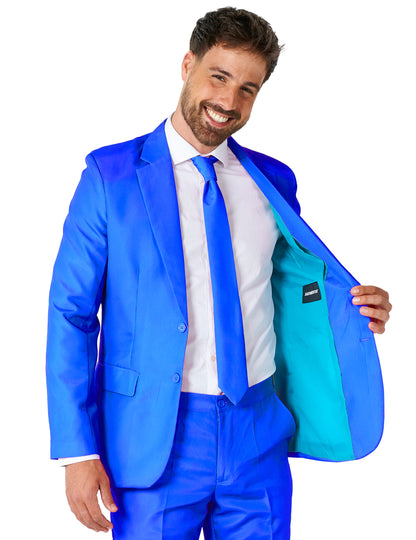 Costume Mr. Solid bleu homme Suitmeister™