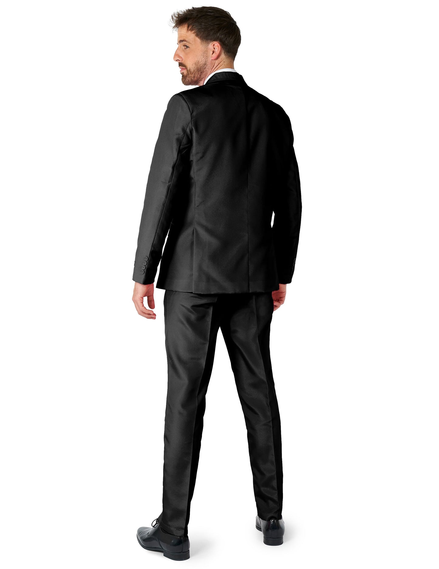 Mr. Solid zwart Suitmeister™ kostuum voor mannen