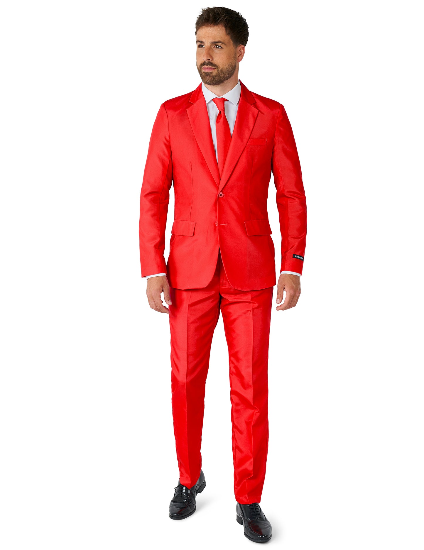 Costume Mr. Solid rouge homme Suitmeister™