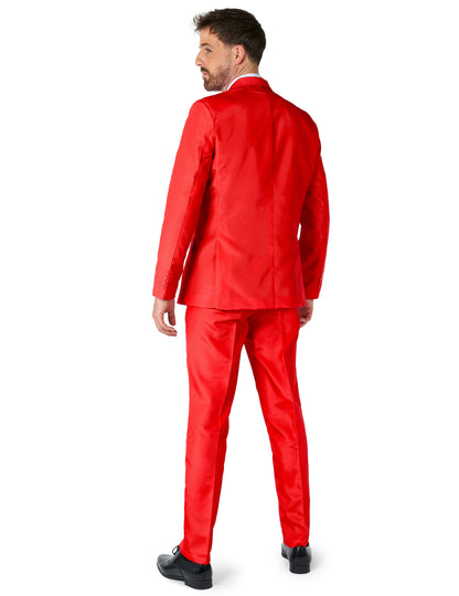 Costume Mr. Solid rouge homme Suitmeister™