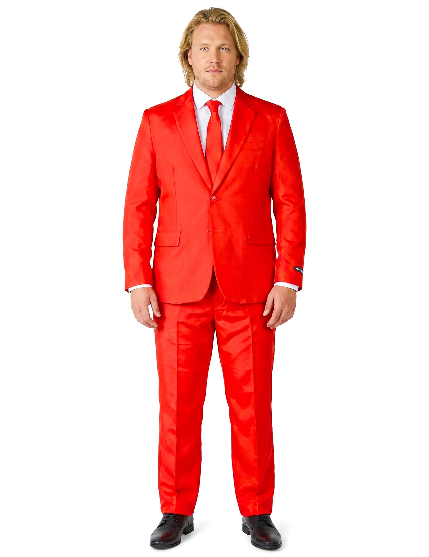 Costume Mr. Solid rouge homme Suitmeister™