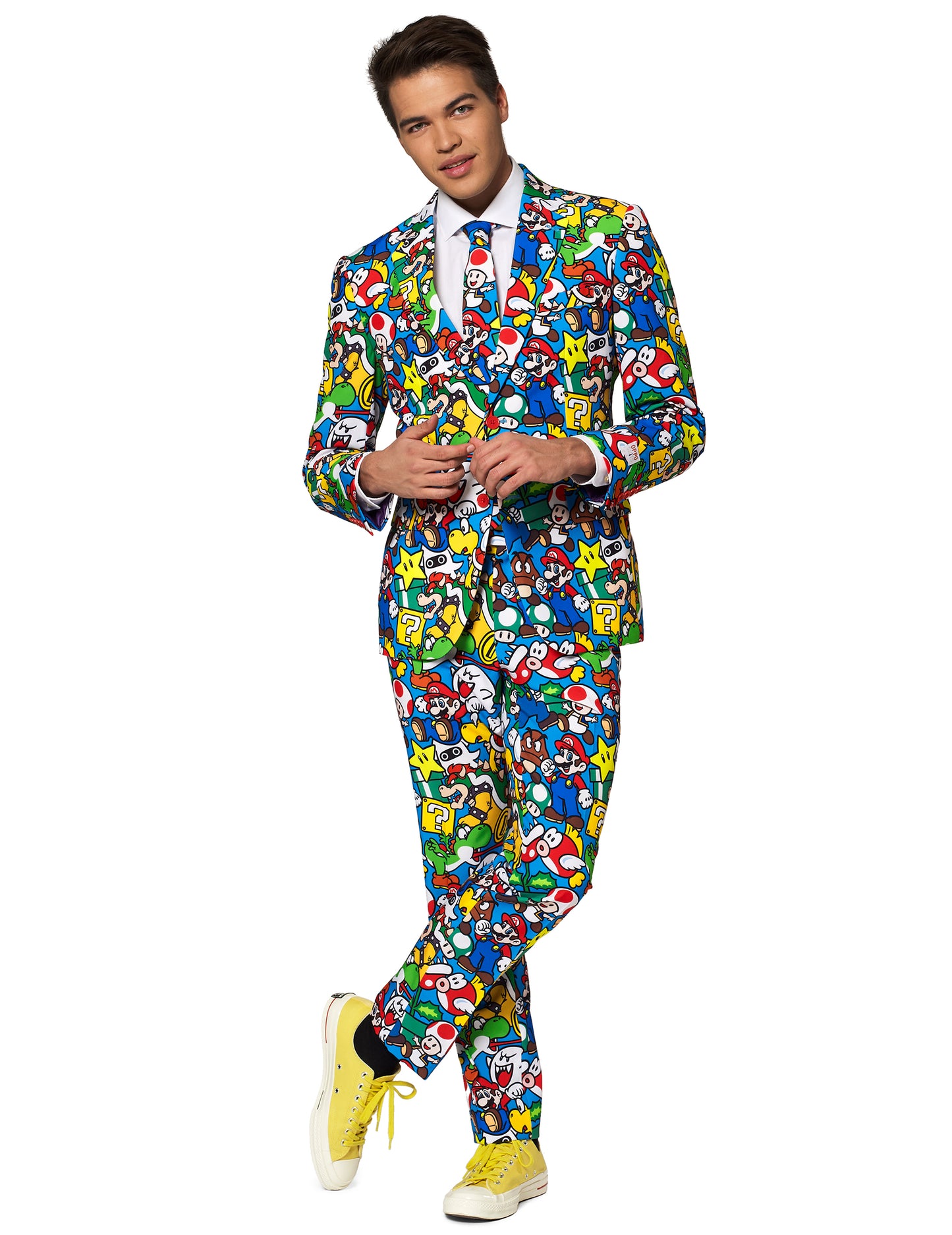 Costume Mr. Super Mario™ adulte Opposuits™