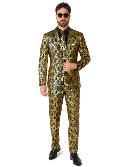 Glimmende slang volwassen Opposuits™ kostuum