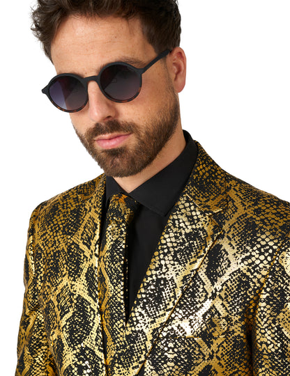 Glimmende slang volwassen Opposuits™ kostuum