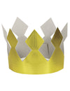 Couronne des rois pour enfant et adulte dorée brillante