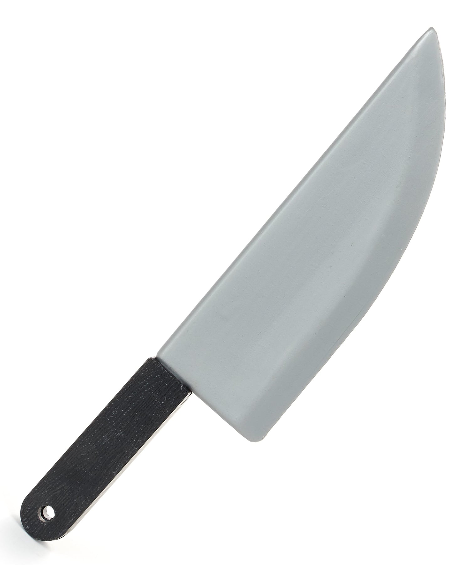 Couteau de cuisine en plastique Halloween pour adulte et enfant gris et noir