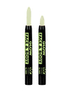 Crayon maquillage phosphorescent pour visage et corps jaune fluo
