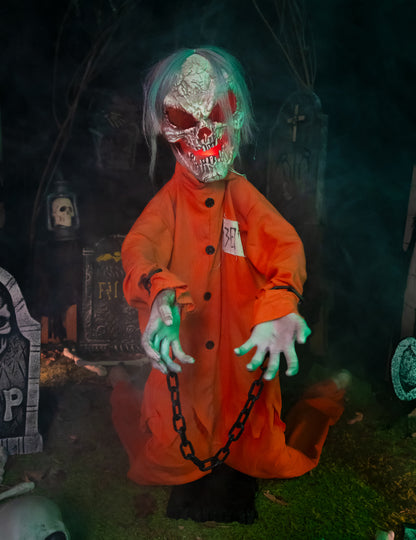 Geanimeerde decoratie ter dood veroordeelde 100 cm