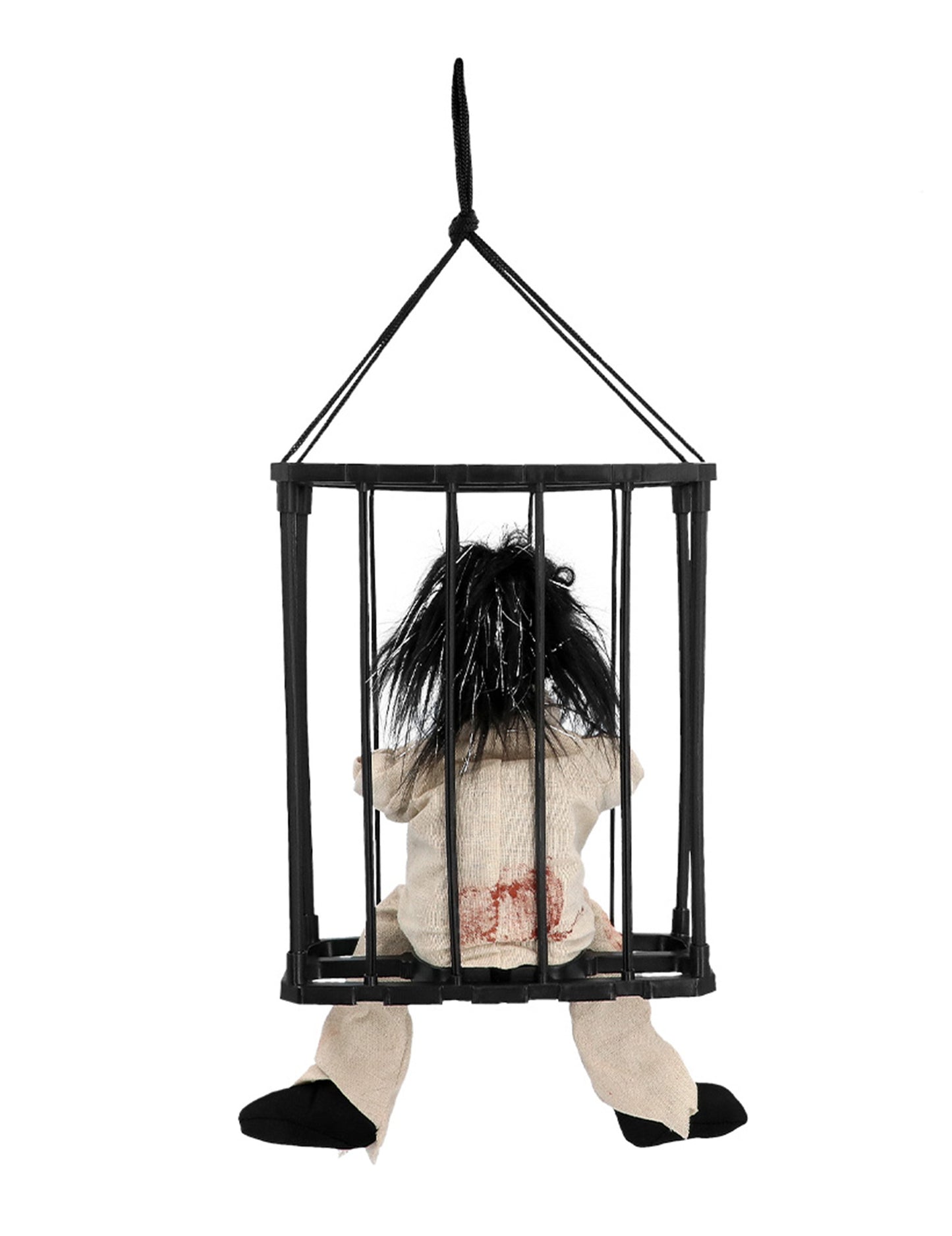 Décoration animée suspendue fantôme de prisonnier 28 x 23 x 9,5 cm