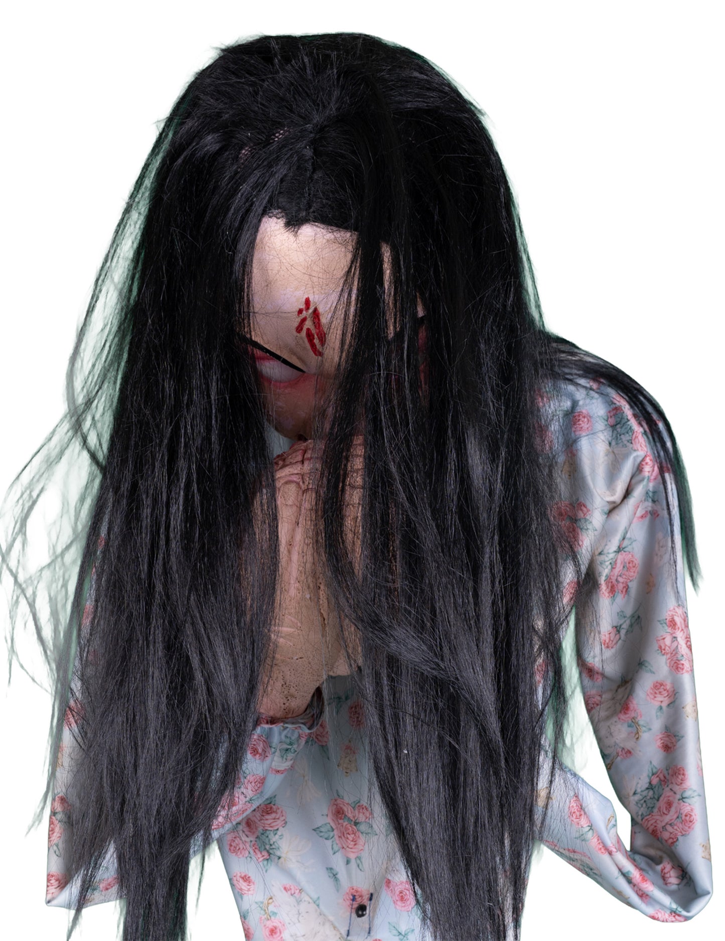 Geanimeerde zombie herseneter decoratie - 200 cm