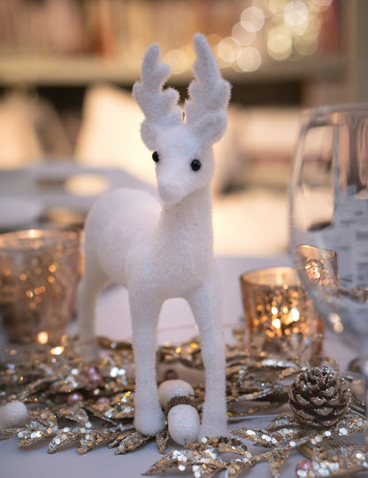 Mise en situation de la décoration renne pour Noël