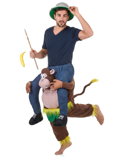 Déguisement à dos de singe adulte
