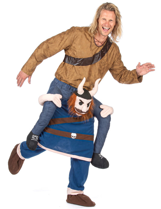 Déguisement à dos de viking adulte