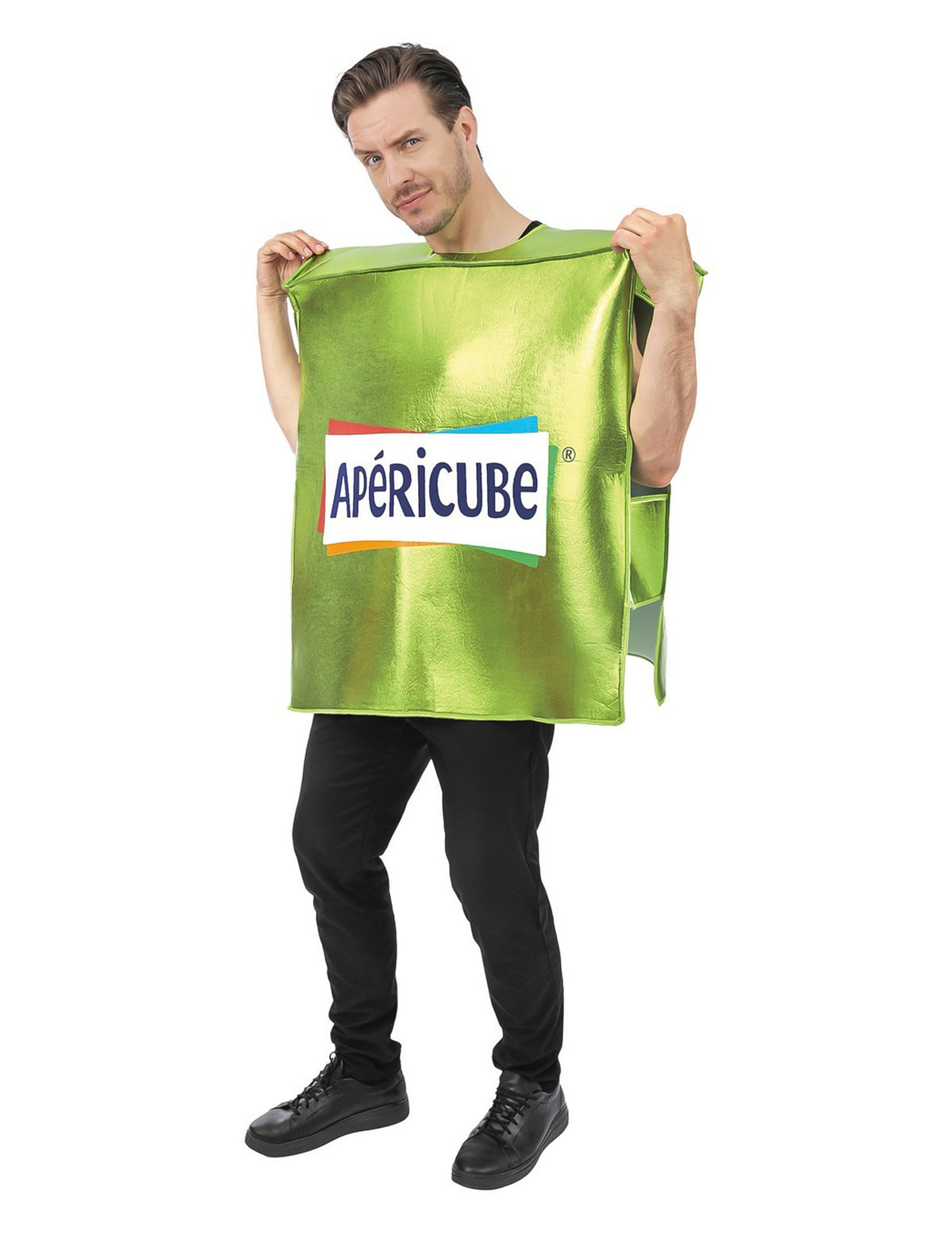 Déguisement Apéricube™ vert adulte