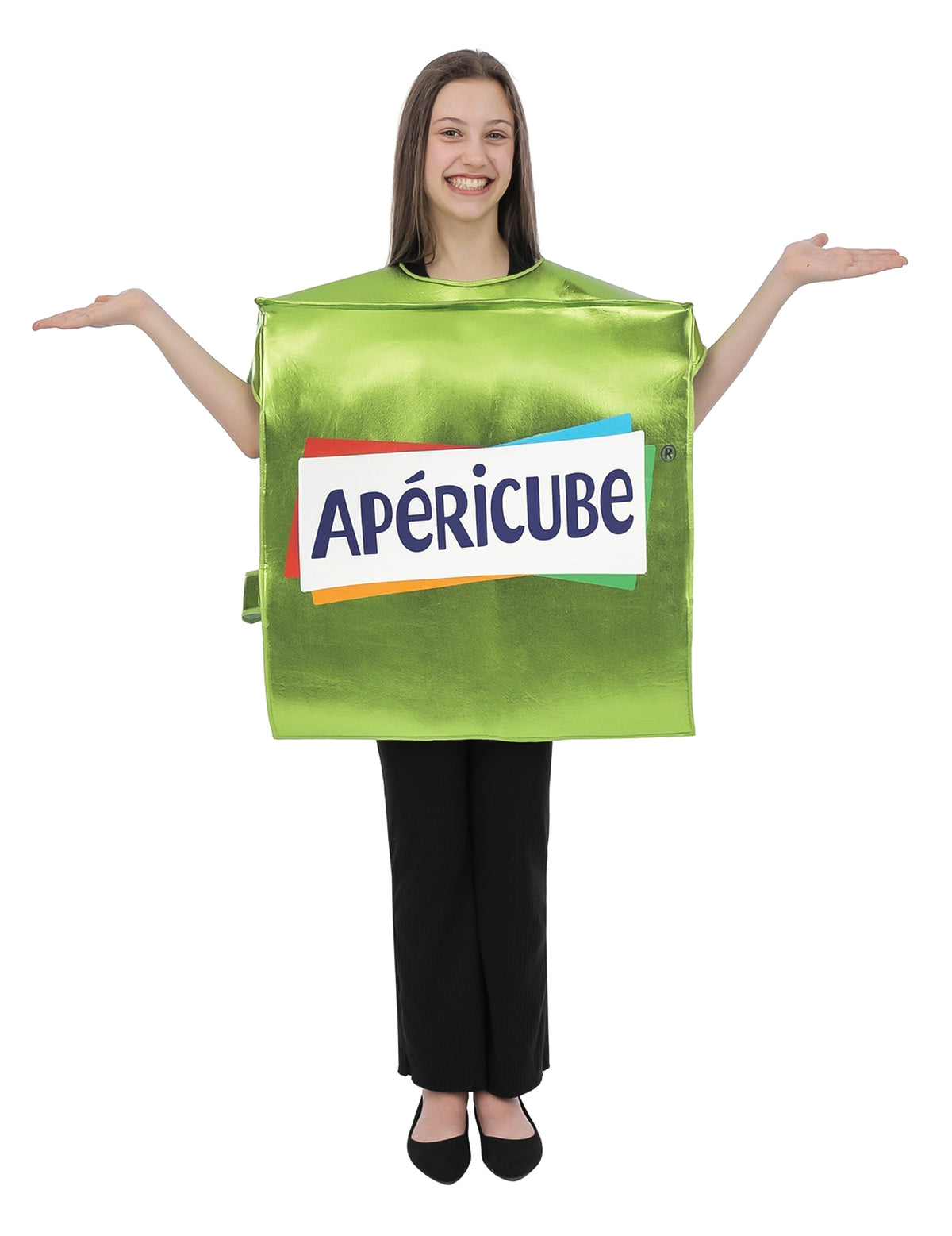 Déguisement Apéricube™ vert enfant