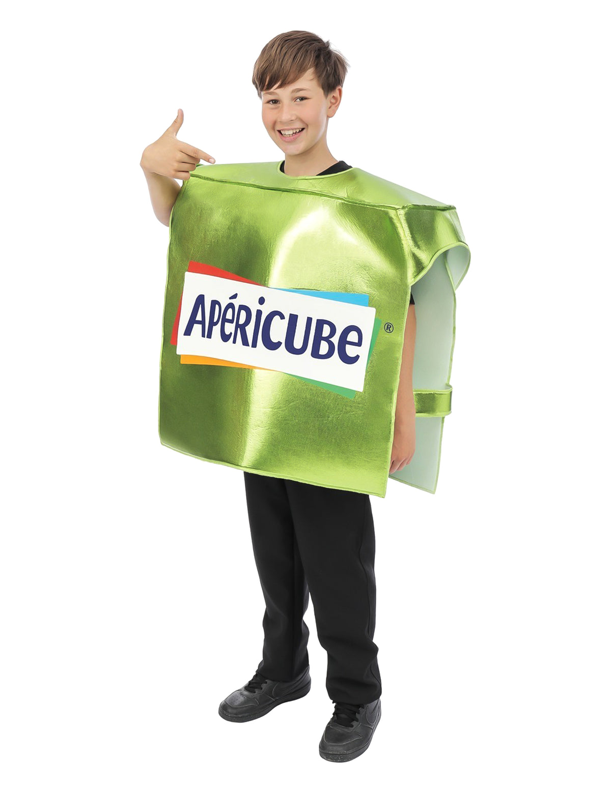 Déguisement Apéricube™ vert enfant