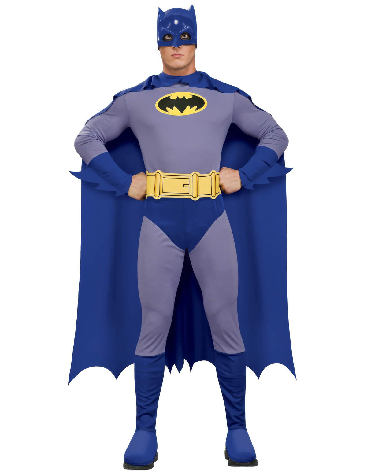 Blauw en paars Batman™ pak voor heren