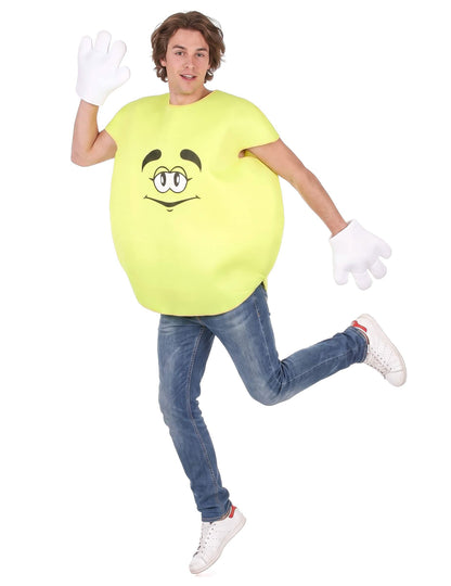 Déguisement bonbon jaune Adulte