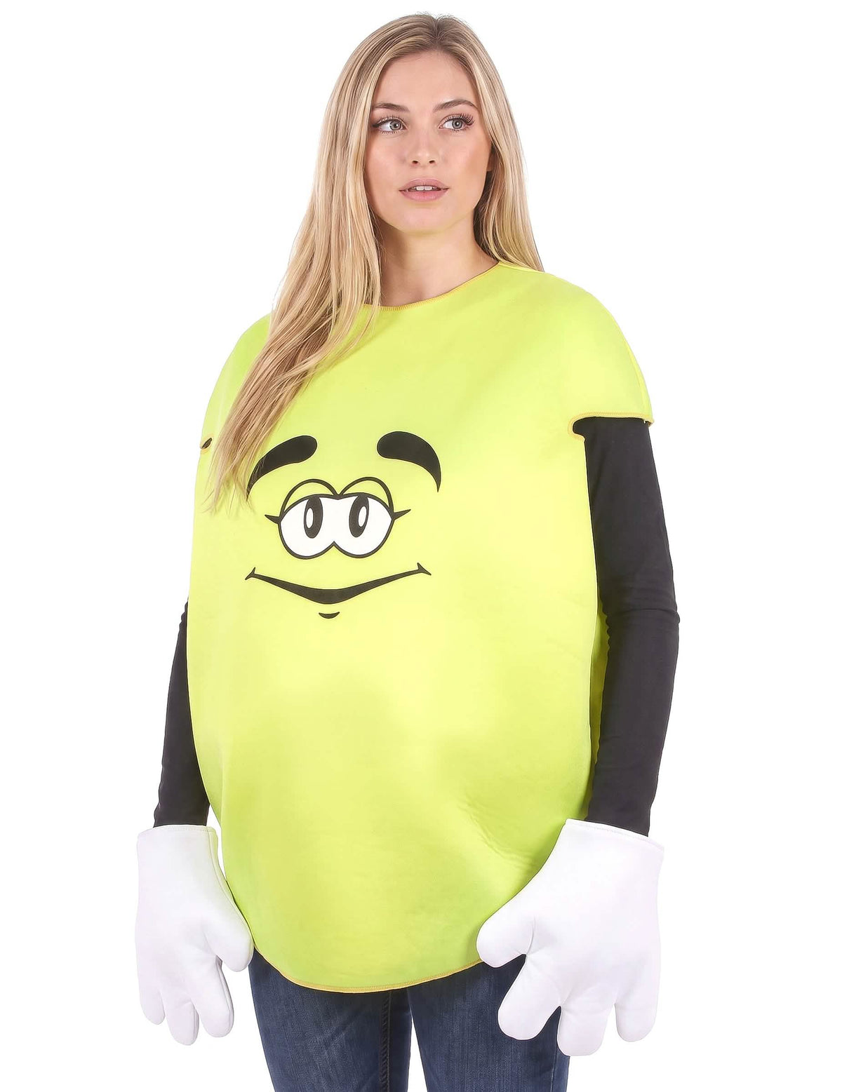 Déguisement bonbon jaune Adulte