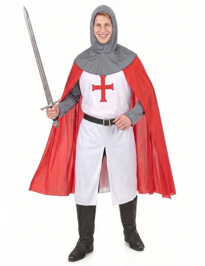 Déguisement chevalier croisé médiéval homme