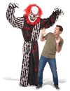 Verkleedpak reusachtige angstaanjagende clown 2-in-1