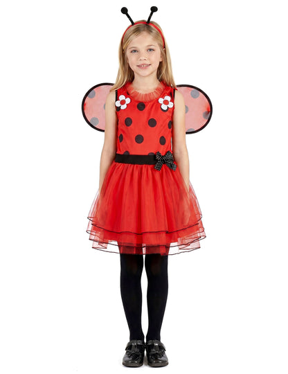 Déguisement Coccinelle fleurs fille