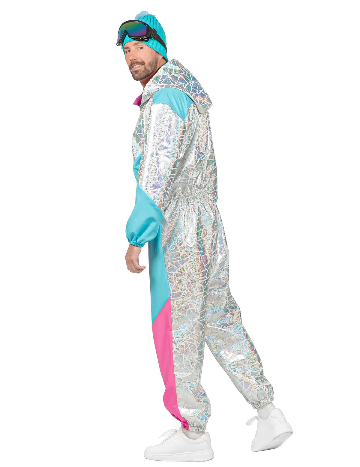 Luxe holografisch skipak voor heren