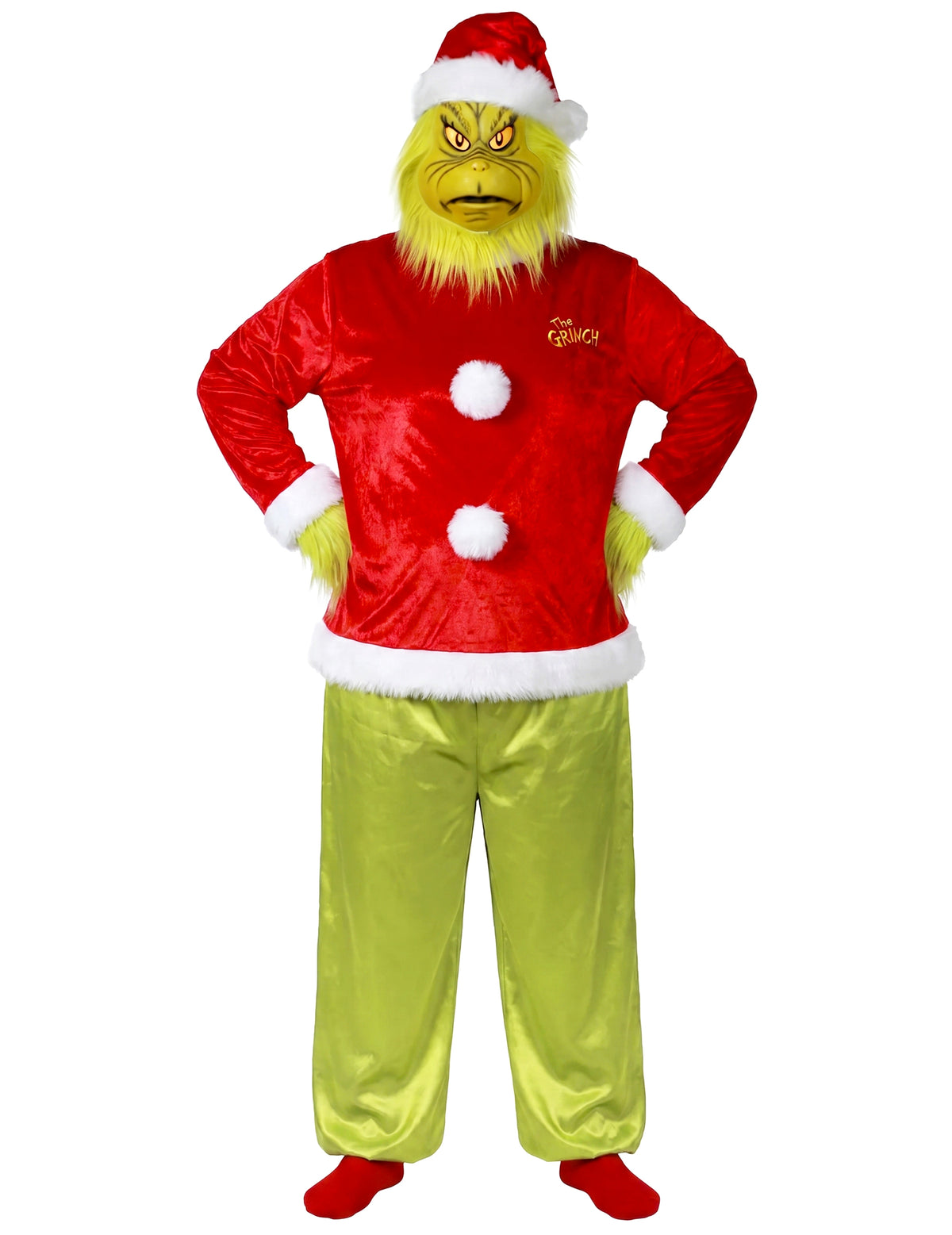Complete Grinch™ kostuum voor volwassenen