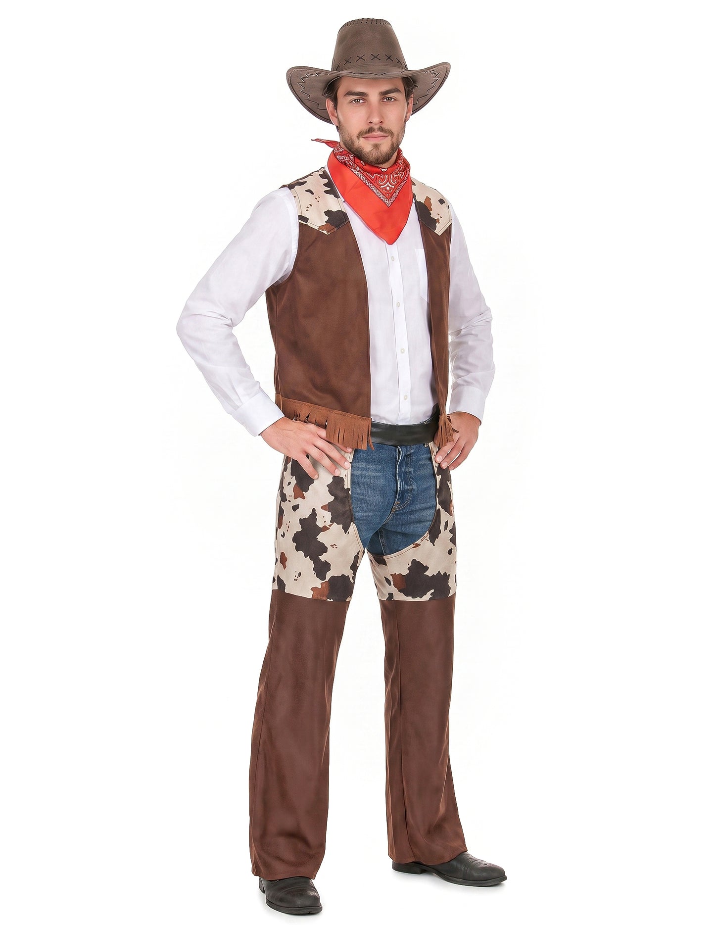 Cowboy kostuum klassiek voor heren