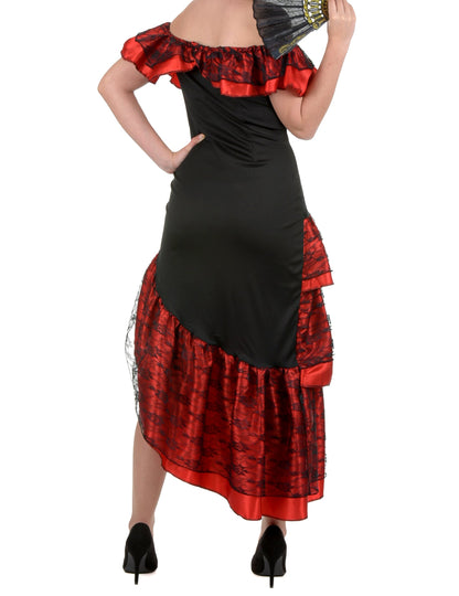 Elegante flamenco danseres outfit voor vrouwen
