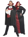 Déguisement de couple grande taille vampire halloween adulte