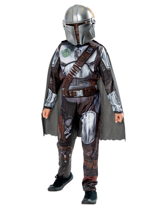 The Mandalorian en Baby Yoda™ Star Wars™ koppelkostuum voor kinderen