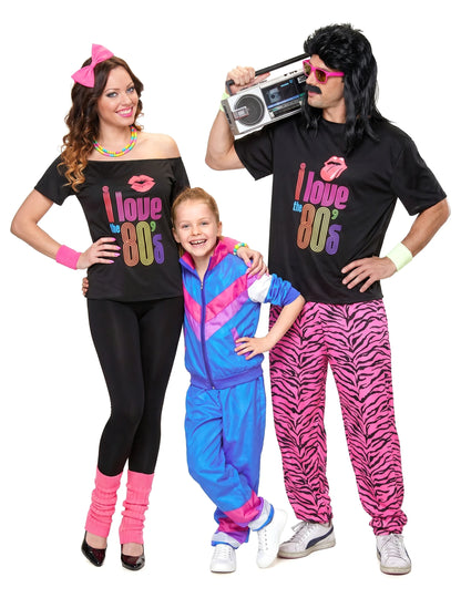 familiekostuum jaren 80