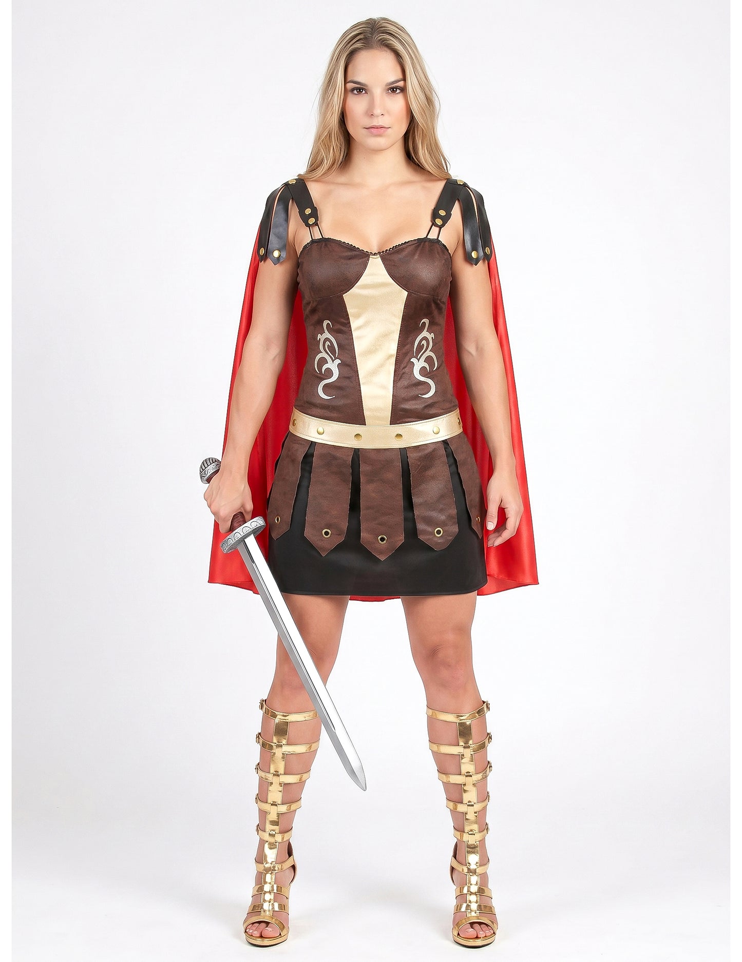 Historische Romeins gladiator outfit voor vrouwen