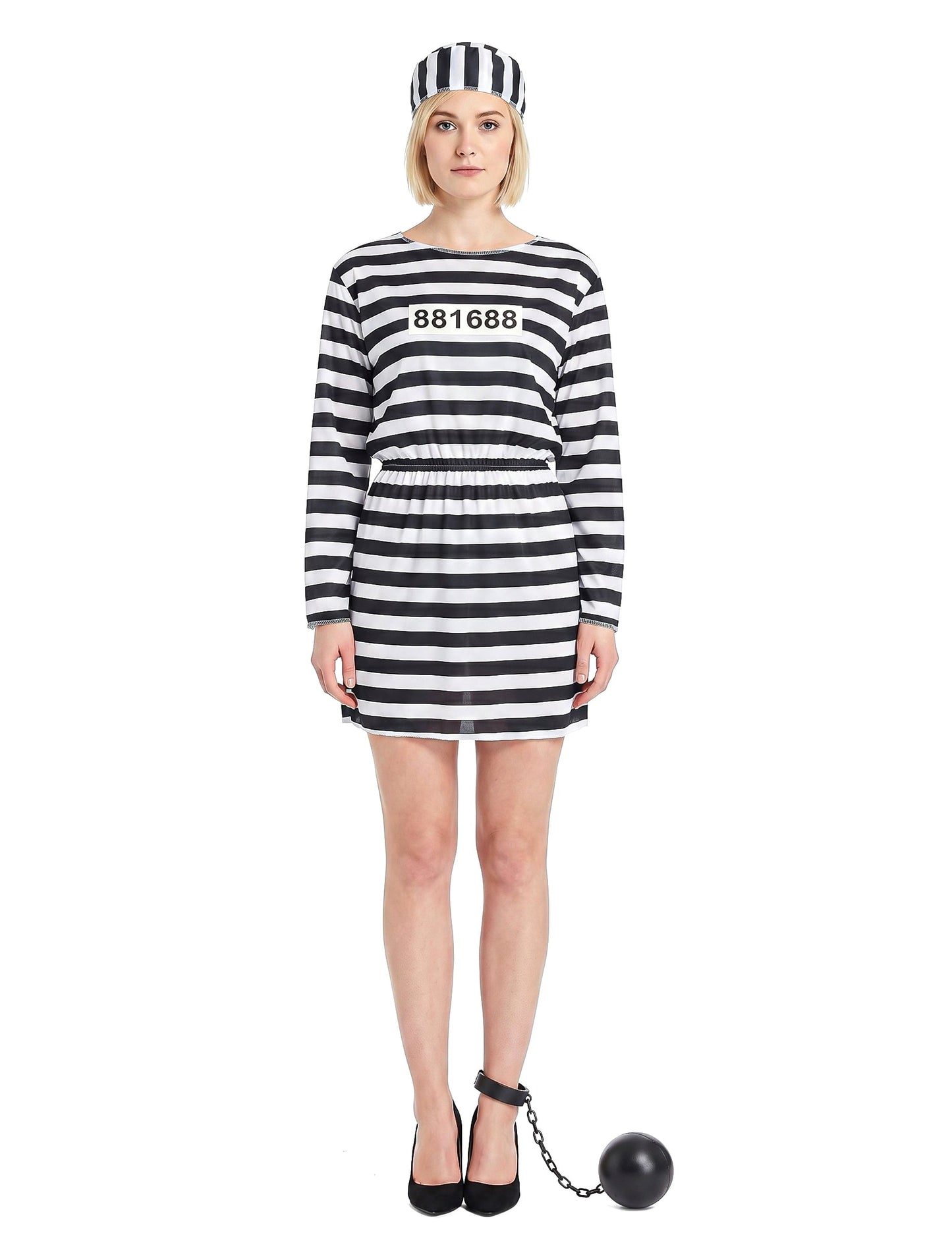 Déguisement de prisonnière sexy femme