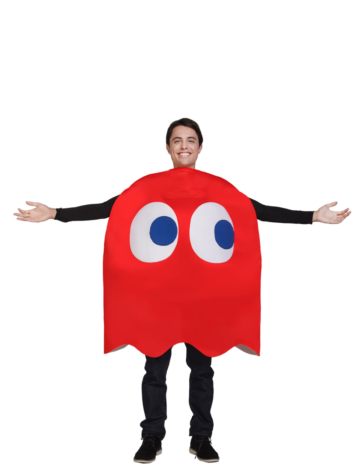 Vue d'ensemble du déguisement de Fantôme Blinky - Pac-Man