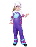 KINDERKOSTUUMS Superheldin Roze