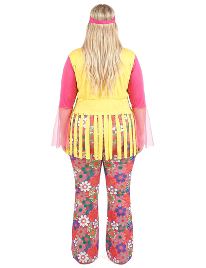 Déguisement grande taille hippie femme