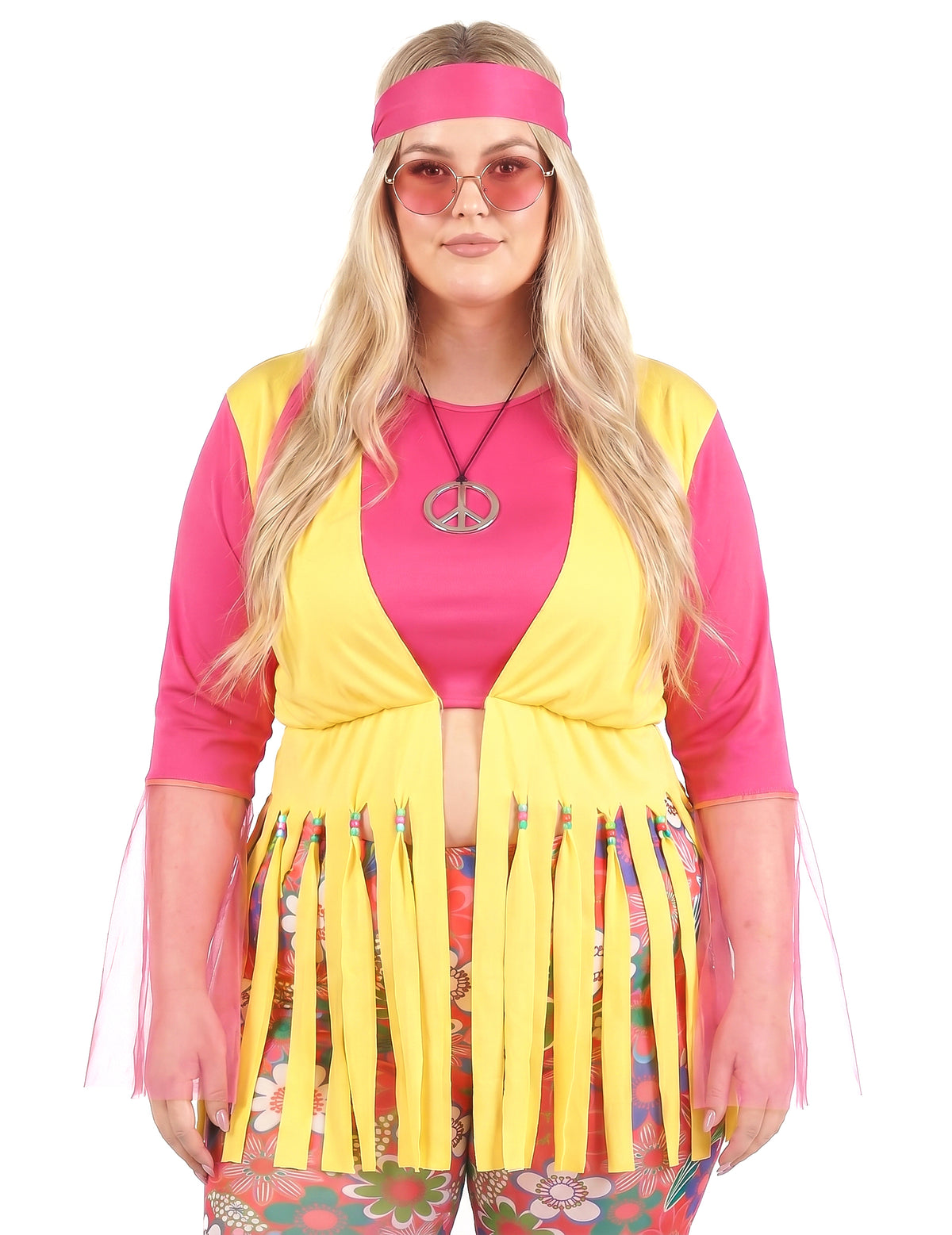 Déguisement grande taille hippie femme