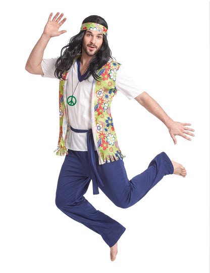 Hippie outfit voor mannen